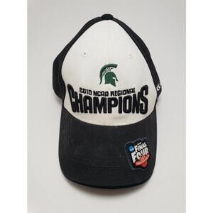 Vintage Michigan State Spartans 2010 NCAA Regional Champions Hat Final Four Indy